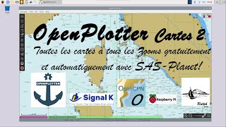 8 OpenCPN  Installation des cartes 2ème partie avec SASPlanet [upl. by Aanas601]