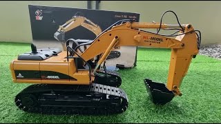 WL 16800 RC EXCAVATOR METAL UNBOXING amp REVIEW [upl. by Llenrup]