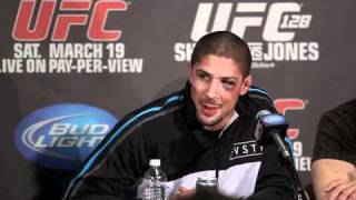 Brendan Schaub Talks Win Over Cro Cop at UFC 128  MMA Weekly News [upl. by Ange813]