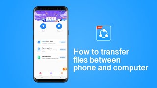 How to transfer files between a cellphone and a computer Android version [upl. by Enimsaj]