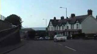 Penparcau Road Aberystwyth Wales A487 Road Video [upl. by Ayt]