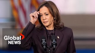 Harris addresses US after losing election to Trump “We must accept the results”  FULL [upl. by Paradies]