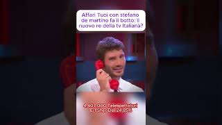 Affari Tuoi con stefano de martino fa il botto Il nuovo re della tv Italiana [upl. by Sutton]