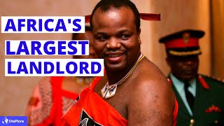 Discover Africas Largest Land Owner King Mswati III  Owns About 60 of Eswatinis Land [upl. by Atinauq]