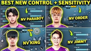 2022 PRO YOUTUBERS CONTROL CODE amp SENSITIVITY CODE NV PARABOYNV ORDERNV JIMMYNV KING 19 UPDATE [upl. by Antoine]