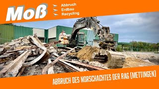 Abbruch des Nordschachtes in Mettingen [upl. by Arobed41]