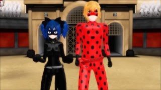 MMD Miraculous Ladybug Kwami Swap [upl. by Atnauqal]