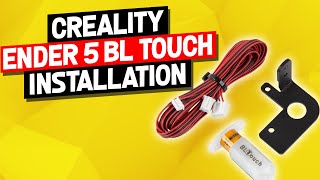 How to install a BLTouch on a Creality Ender 5 [upl. by Rutter976]