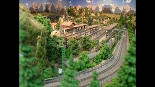 Modelleisenbahn Anlagebau mit eigener Holzkonstruktion [upl. by Elayne]