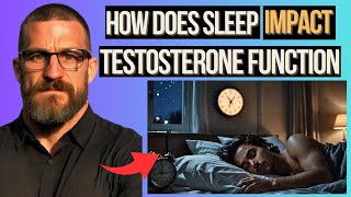 How To BOOST Testosterone Using Adequate SLEEP Neuroscientist Andrew Huberman [upl. by Lancelle]