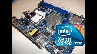 ASROCK G41M VS3 R20Xeon E5450 325Ghz OVERCLOCKHIZ AŞIRTMA [upl. by Alford]