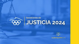 Sesión Informativa Oposiciones de Justicia 2024 [upl. by Oisorbma]