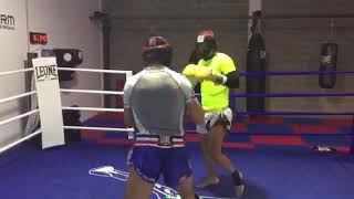 Sparring with Giorgio Petrosyan  Cherki Argoub [upl. by Coit]