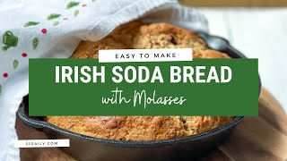 Brown Irish Soda Bread with Molasses [upl. by Olivette]