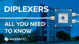 Diplexers What They Are and How They Work  WilsonPro [upl. by Corbet]