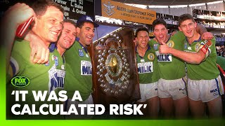 Mal Meninga reveals why he signed with Canberra Raiders  Face to Face  Fox League [upl. by Lorrimer]