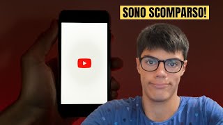 Ecco perchè sono SCOMPARSO da Youtube Vi racconto tutto [upl. by Oedama]