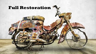 Restoration Motorcycle Jawa 1977  Complete Restoration [upl. by Ludlow]