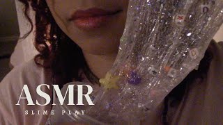 ASMR Tweezer Picking and Slime Play [upl. by Anatnahs]