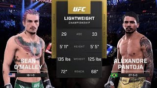 PANTOJA VS OMELLY  KO 🤯💥  Ufc mobile [upl. by Jaylene]