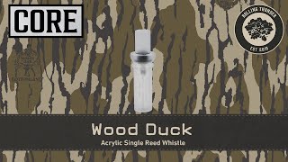 CORE WoodDuck Whistle sound file by Rolling Thunder Game Calls [upl. by Anwahsak]