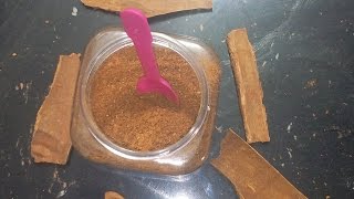 home made cinnamon powder [upl. by Bray647]