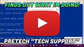 TECH SUPPORT SCAMMER FINDS MY YOUTUBE quotpcsecuritysupport123quot  18448842333  pcsecuritysupport123 [upl. by Aissirac]