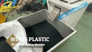 Plastic Recycling Machine Granulator Plastic Pallets Machine [upl. by Leonie514]