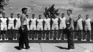 CBC Archives RCMP in Training 50s style 1958  CBC [upl. by Kokaras]