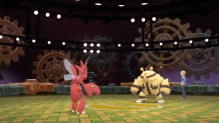 Pokemon BDSP Gym Leader Rematch Vs Volkner Bug Vs Electric [upl. by Ocirled715]