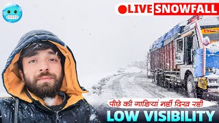 Mar gaya aaj zojila ladakh heavy snowfall fas gayea full night ladakh zojila trendingvideo [upl. by Holle266]