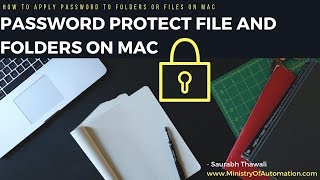 How to Password Protect Zip Folder and Files on Mac [upl. by Atinrev]