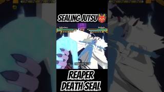 Third hokage using sealing jutsu Reaper death seal 👹 against Fourth Raikage indiangamer shorts 1 [upl. by Nimaynib200]