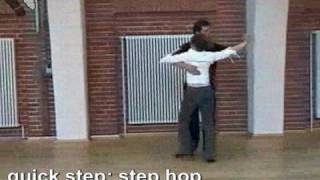 dance move quick step  step hop [upl. by Corby]