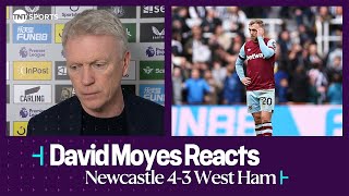 quotWE FELL APARTquot  David Moyes  Newcastle 43 West Ham  Premier League [upl. by Selestina356]