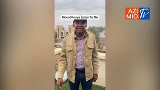 Morara Kebaso speaks after SURVIVING GRISLY road accident says his life is in danger [upl. by Leasim]