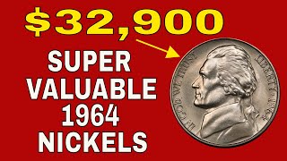 Super rare 1964 Jefferson Nickels worth huge money Valuable nickels to look for [upl. by Anahir]