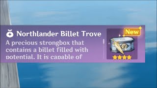 How the Northlander Billet Trove works  Genshin Impact [upl. by Cid]