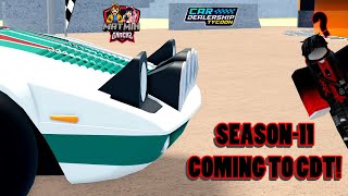 🏆NEW SEASON11 COMING TO CDT ROBLOX🔥 LEAK EXPLAINED BY MATMIN GAMERZ [upl. by Kwei]