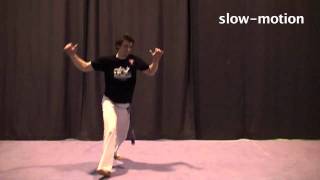 Queixada  Capoeira movimento  slow motion [upl. by Eeram193]