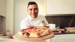 Pizza napoletana fatta in casa la ricetta di Davide Civitiello [upl. by Adnohsar957]