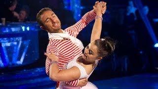 Dani Harmer amp Vincent Viennese Waltz to Thats Amore  Strictly Come Dancing 2012  BBC One [upl. by Enialedam932]