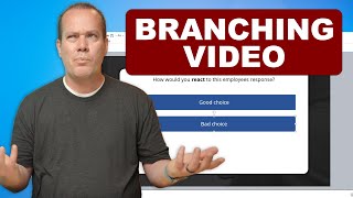 Creating Branching Video in Articulate Storyline 360 [upl. by Eselehs]