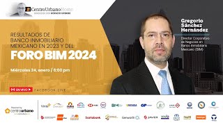 Resultados de Banco Inmobiliario Mexicano en 2023 y del Foro BIM 2024 [upl. by Gona]