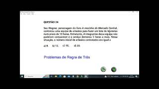 Questão 24 CEFET MG 2024 Matemática [upl. by Elison]