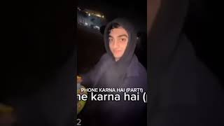 Phone karna hai PART1 part2 shorts meme [upl. by Tomkins213]