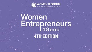 NOW OPEN Applications  4th edition of Women Entrepreneurs 4 Good WE4G [upl. by Arraek]