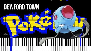 Dark MIDI  Dewford Town Pokémon RubySapphire [upl. by Atinehs]