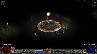 Project Diablo 2  Single Player PlugY  Strafe amazon playthrough  Start of act 1 hell [upl. by Henrik]