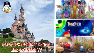 LES NOUVELLES quotBONNESquot DECISIONS ÉCONOMIQUES DE DISNEYLAND PARIS 😑 [upl. by Kcirdled134]